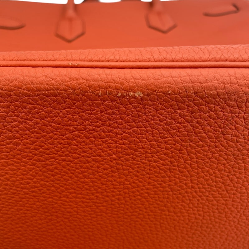 エルメス HERMES オータクロア40 X HA 004 テールバテュー/SV金具 トゴ レディース ハンドバッグ