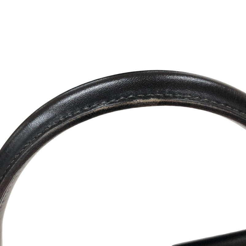 エルメス HERMES ケリー32 内縫い 〇S刻印 ブラック ゴールド金具 ボックスカーフ レディース ショルダーバッグ