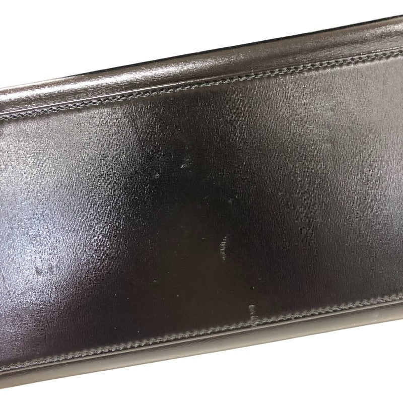 エルメス HERMES ケリー32 内縫い 〇S刻印 ブラック ゴールド金具 ボックスカーフ レディース ショルダーバッグ