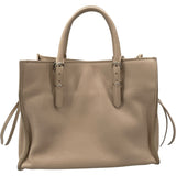 バレンシアガ BALENCIAGA ペーパーミニ 357333 ベージュ レザー レディース ショルダーバッグ