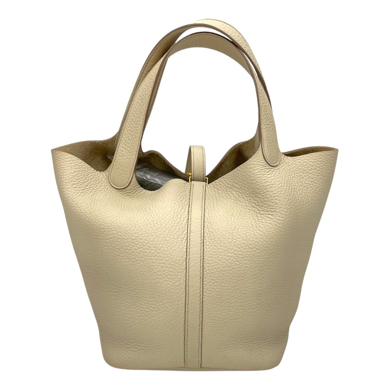 エルメス HERMES ピコタンロックMM B刻 べトン GD金具 トリヨンクレマンス レディース ハンドバッグ