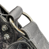 バレンシアガ BALENCIAGA ネオカゴールXS 700940 シルバー レザー レディース ハンドバッグ