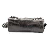 バレンシアガ BALENCIAGA ネオカゴールXS 700940 シルバー レザー レディース ハンドバッグ