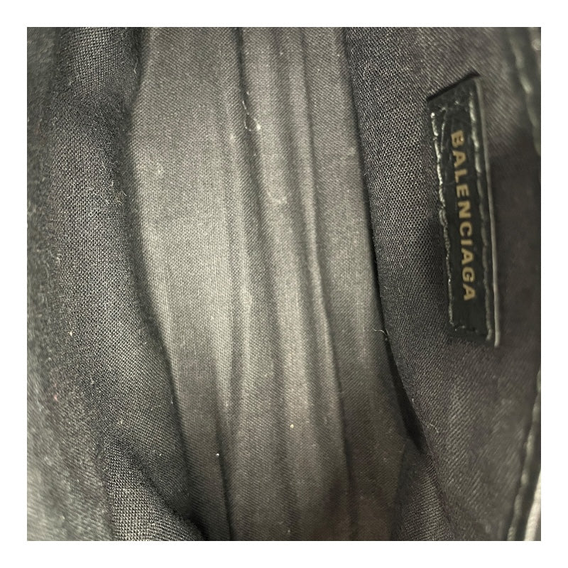 バレンシアガ BALENCIAGA クラシック・ナノシティ 505555 ブラック レザー レディース ハンドバッグ