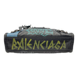 バレンシアガ BALENCIAGA クラシック・ナノシティ 505555 ブラック レザー レディース ハンドバッグ