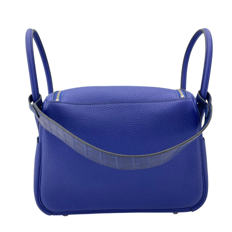 エルメス HERMES リンディ26 タッチ C刻 ブルーエクレトリック SV金具 トリヨン/ニロティカス レディース ショルダーバッグ