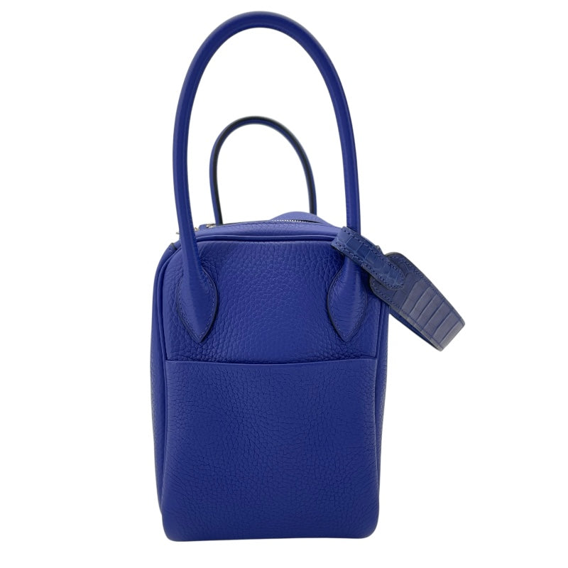 エルメス HERMES リンディ26 タッチ C刻 ブルーエクレトリック SV金具 トリヨン/ニロティカス レディース ショルダーバッグ