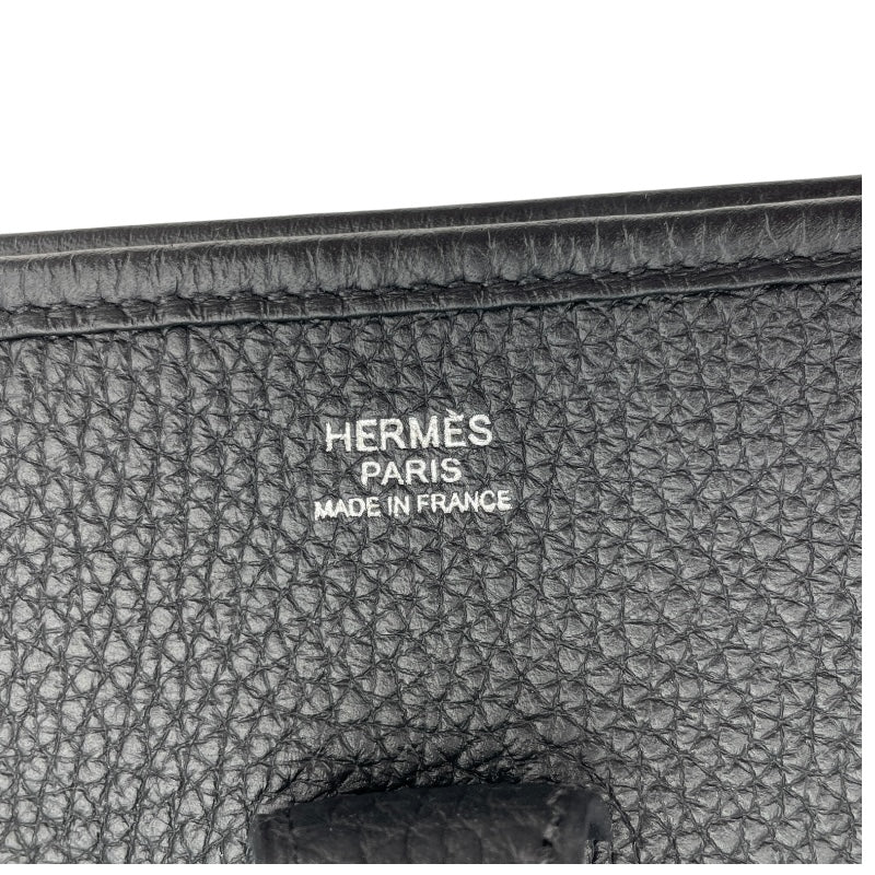 エルメス HERMES エヴリン3 PM Y刻 ブラック SV金具 トリヨンクレマンス レディース ショルダーバッグ