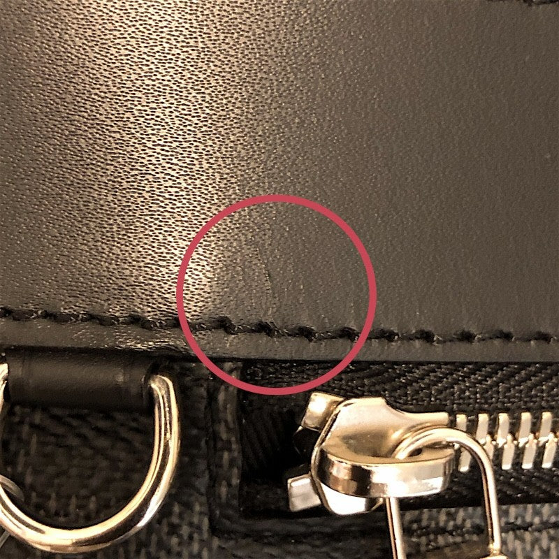 ルイ・ヴィトン LOUIS VUITTON ミックPM N40003 ブラック ダミエ・グラフィット メンズ ショルダーバッグ