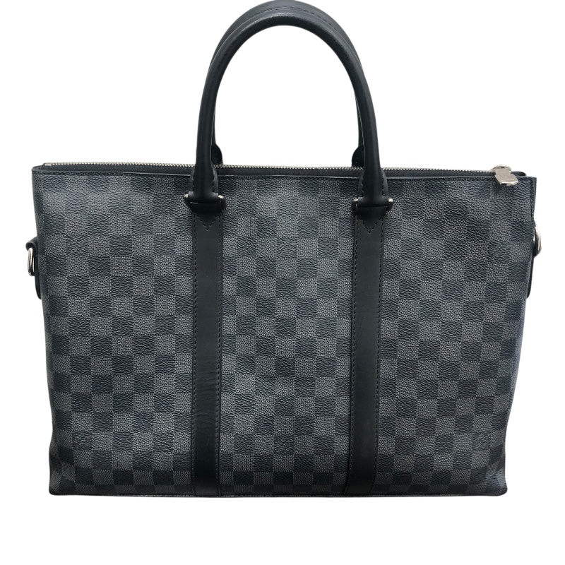ルイ・ヴィトン LOUIS VUITTON アントン・ブリーフケース　 N40024 ブラック ダミエグラフィット メンズ ブリーフケース