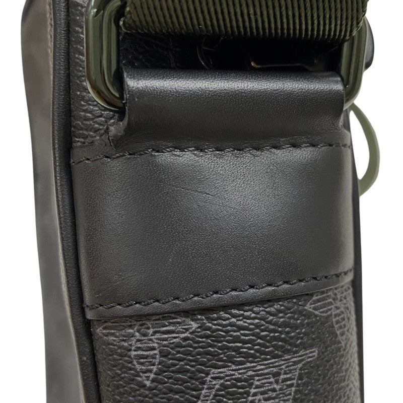 ルイ・ヴィトン LOUIS VUITTON ダヌーブPM ヴィヴィエンヌ M43677 モノグラム・エクリプス メンズ ショルダーバッグ