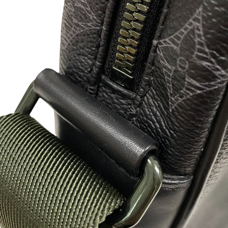 ルイ・ヴィトン LOUIS VUITTON ダヌーブPM ヴィヴィエンヌ M43677 モノグラム・エクリプス メンズ ショルダーバッグ