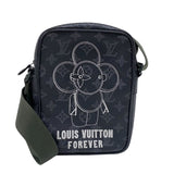 ルイ・ヴィトン LOUIS VUITTON ダヌーブPM ヴィヴィエンヌ M43677 モノグラム・エクリプス メンズ ショルダーバッグ