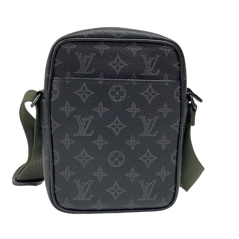 ルイ・ヴィトン LOUIS VUITTON ダヌーブPM ヴィヴィエンヌ M43677 モノグラム・エクリプス メンズ ショルダーバッグ