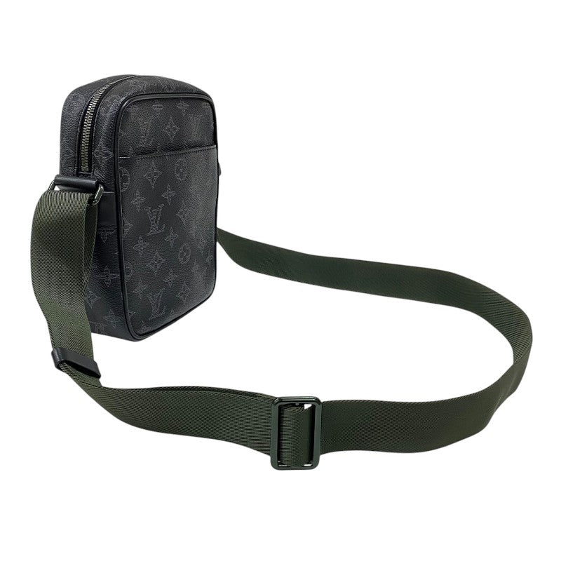ルイ・ヴィトン LOUIS VUITTON ダヌーブPM ヴィヴィエンヌ M43677 モノグラム・エクリプス メンズ ショルダーバッグ
