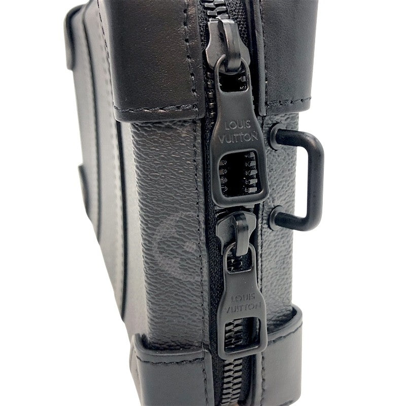 ルイ・ヴィトン LOUIS VUITTON ソフトトランクウォレット 財布 ショルダーバッグ M69838 ブラック モノグラム・エクリプス メンズ ショルダーバッグ