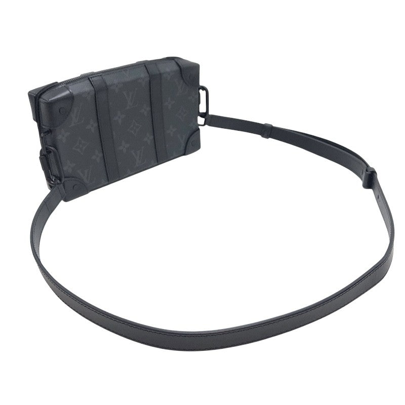 ルイ・ヴィトン LOUIS VUITTON ソフトトランクウォレット 財布 ショルダーバッグ M69838 ブラック モノグラム・エクリプス メンズ ショルダーバッグ