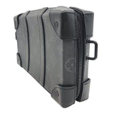 ルイ・ヴィトン LOUIS VUITTON ソフトトランクウォレット 財布 ショルダーバッグ M69838 ブラック モノグラム・エクリプス メンズ ショルダーバッグ