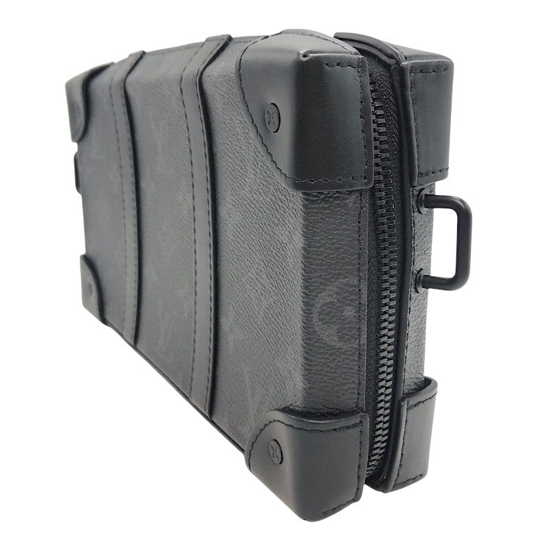 ルイ・ヴィトン LOUIS VUITTON ソフトトランクウォレット 財布 ショルダーバッグ M69838 ブラック モノグラム・エクリプス メンズ ショルダーバッグ
