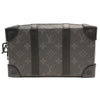 ルイ・ヴィトン LOUIS VUITTON ソフトトランクウォレット 財布 ショルダーバッグ M69838 ブラック モノグラム・エクリプス メンズ ショルダーバッグ