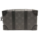 ルイ・ヴィトン LOUIS VUITTON ソフトトランクウォレット 財布 ショルダーバッグ M69838 ブラック モノグラム・エクリプス メンズ ショルダーバッグ