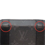 ルイ・ヴィトン LOUIS VUITTON ソフトトランクウォレット 財布 ショルダーバッグ M69838 ブラック モノグラム・エクリプス メンズ ショルダーバッグ