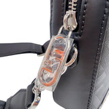 フェンディ FENDI カメラケース ミディアム 7M0286 ブラック シルバー金具 レザー メンズ ショルダーバッグ