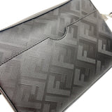 フェンディ FENDI カメラケース ミディアム 7M0286 ブラック シルバー金具 レザー メンズ ショルダーバッグ