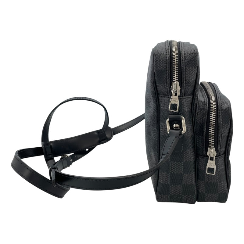 ルイ・ヴィトン LOUIS VUITTON レム N41446 ブラック ダミエグラフィット メンズ ショルダーバッグ