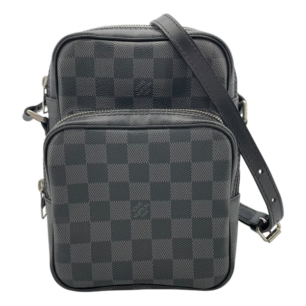 ルイ・ヴィトン LOUIS VUITTON レム N41446 ブラック ダミエグラフィット メンズ ショルダーバッグ