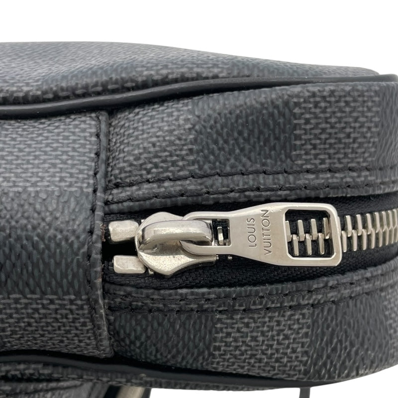 ルイ・ヴィトン LOUIS VUITTON レム N41446 ブラック ダミエグラフィット メンズ ショルダーバッグ