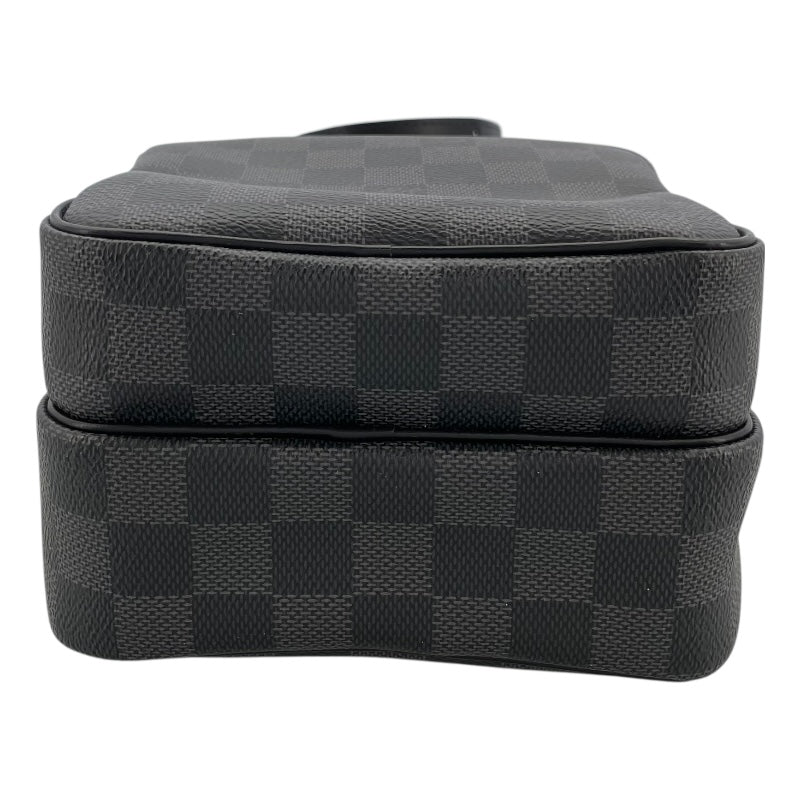 ルイ・ヴィトン LOUIS VUITTON レム N41446 ブラック ダミエグラフィット メンズ ショルダーバッグ