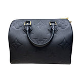 ルイ・ヴィトン LOUIS VUITTON スピーディバンドリエール25 M58951 ブラック レザー　 レディース ハンドバッグ