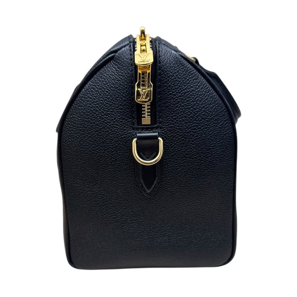 ルイ・ヴィトン LOUIS VUITTON スピーディバンドリエール25 M58951 ブラック レザー　 レディース ハンドバッグ