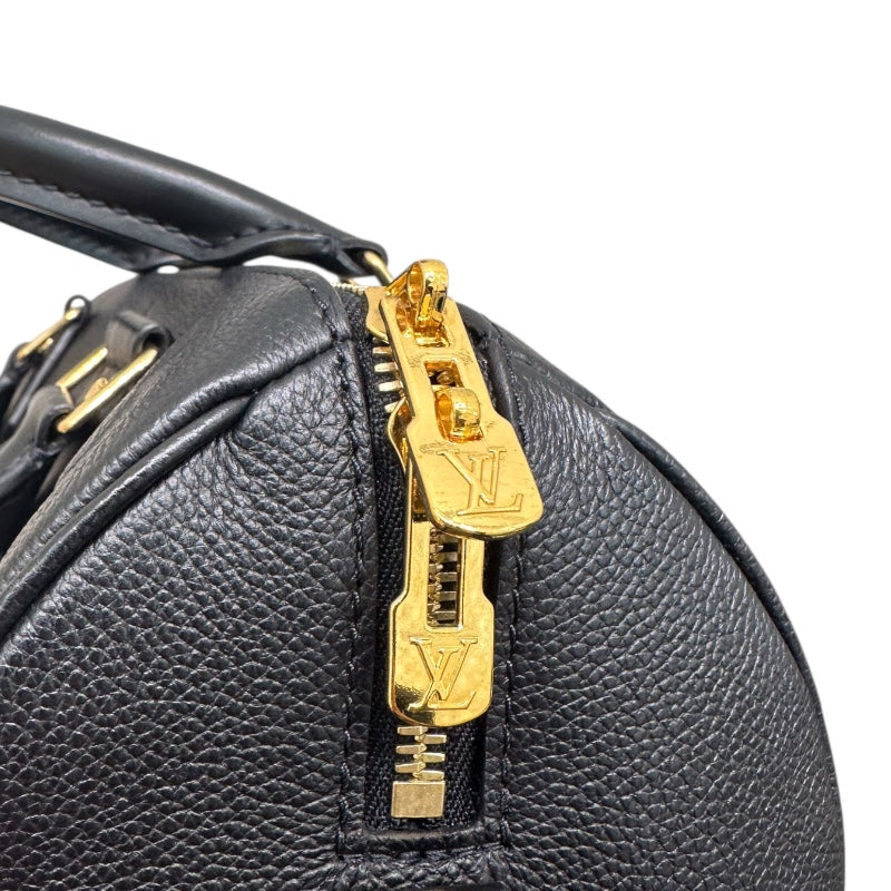 ルイ・ヴィトン LOUIS VUITTON スピーディバンドリエール25 M58951 ブラック レザー　 レディース ハンドバッグ