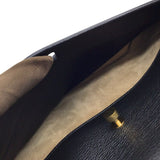 サンローラン SAINT LAURENT ミューズトゥ MUSE TWO 368229 ブラック×GD金具 レザー レディース ハンドバッグ