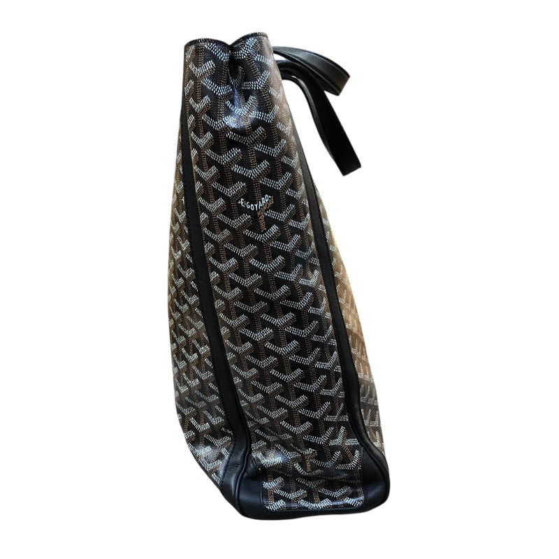 ゴヤール GOYARD サックヴォルテール ブラック ゴーヤルデインキャンバス ユニセックス トートバッグ
