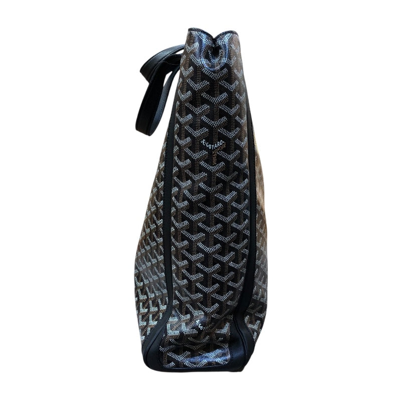 ゴヤール GOYARD サックヴォルテール ブラック ゴーヤルデインキャンバス ユニセックス トートバッグ
