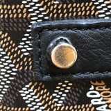 ゴヤール GOYARD サックヴォルテール ブラック ゴーヤルデインキャンバス ユニセックス トートバッグ