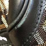 ゴヤール GOYARD サックヴォルテール ブラック ゴーヤルデインキャンバス ユニセックス トートバッグ