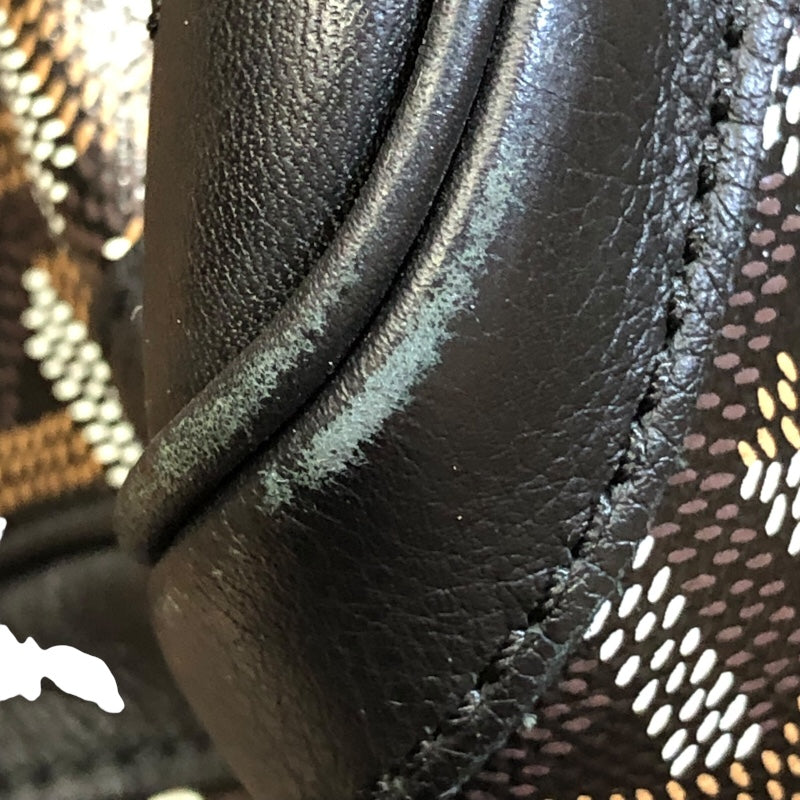 ゴヤール GOYARD サックヴォルテール ブラック ゴーヤルデインキャンバス ユニセックス トートバッグ
