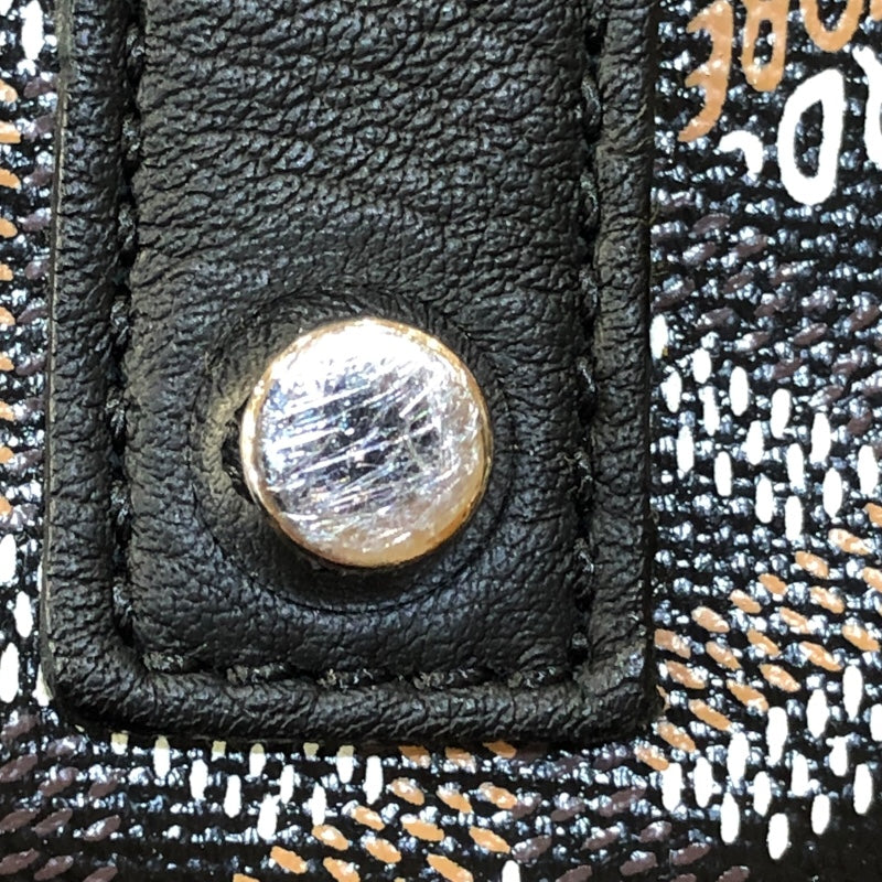 ゴヤール GOYARD サックヴォルテール ブラック ゴーヤルデインキャンバス ユニセックス トートバッグ
