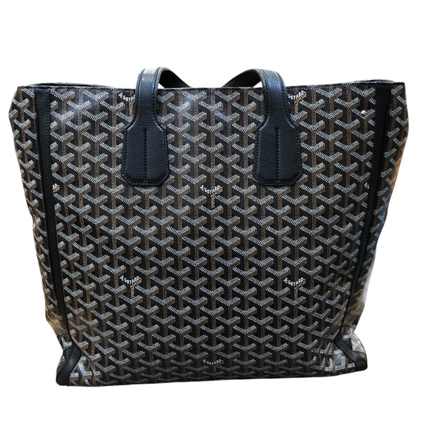 ゴヤール GOYARD サックヴォルテール ブラック ゴーヤルデインキャンバス ユニセックス トートバッグ