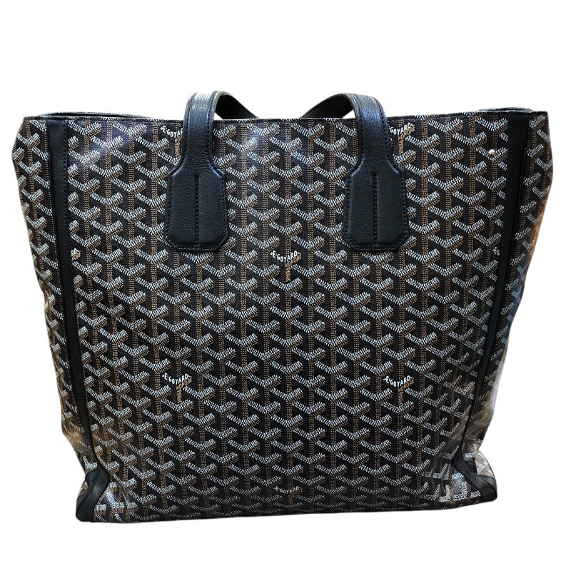 ゴヤール GOYARD サックヴォルテール ブラック ゴーヤルデインキャンバス ユニセックス トートバッグ