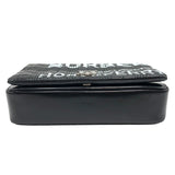 バーバリー BURBERRY ホースフェリープリント キルティングバッグ ブラック×SV金具 PVC レディース ショルダーバッグ