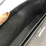 バーバリー BURBERRY ホースフェリープリント キルティングバッグ ブラック×SV金具 PVC レディース ショルダーバッグ