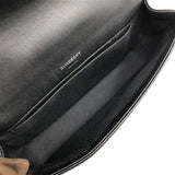 バーバリー BURBERRY ホースフェリープリント キルティングバッグ ブラック×SV金具 PVC レディース ショルダーバッグ