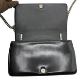 バーバリー BURBERRY ホースフェリープリント キルティングバッグ ブラック×SV金具 PVC レディース ショルダーバッグ