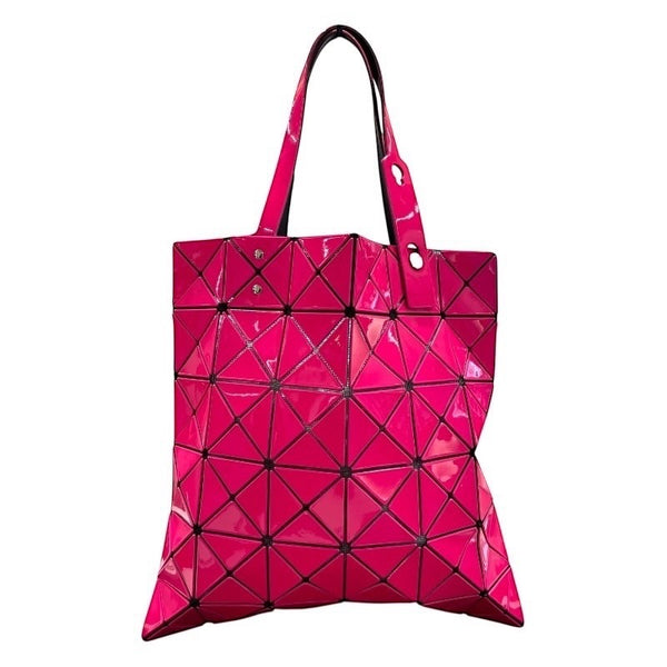 イッセイ ミヤケ ISSEY MIYAKE ルーセントートバッグ ピンク PVC レディース トートバッグ