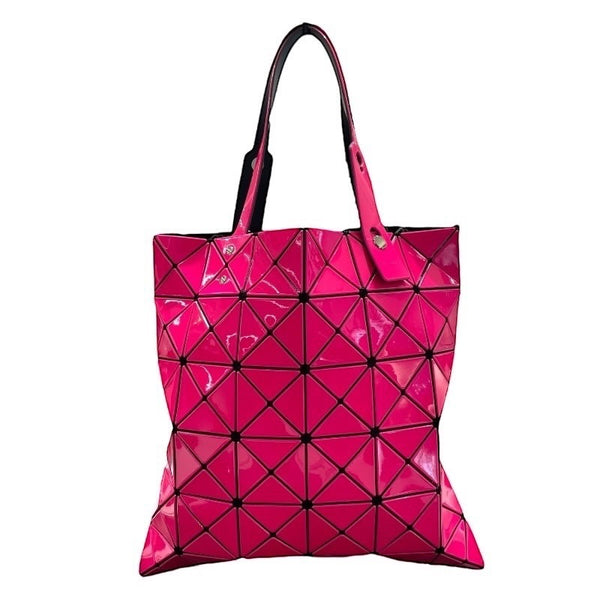 イッセイ ミヤケ ISSEY MIYAKE ルーセントートバッグ ピンク PVC レディース トートバッグ